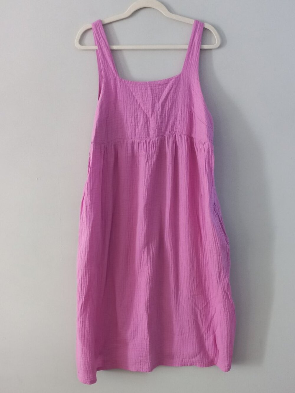 STARS ABOVE 100% cotton gauze babydoll empire waist midi dress
